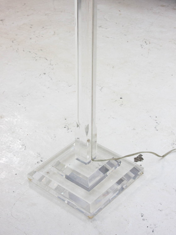 Image 1 of Lucite Floor Lamp, 1970s