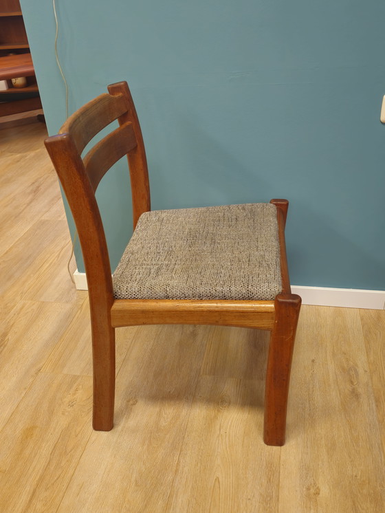 Image 1 of Set of 6 Vintage Dining Room Chairs Dyrlund Danish Dining Room Chair Chair Chairs