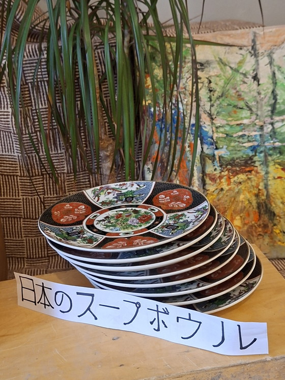 "Vintage" [Set pour 8] Bol & Soucoupe Marocains Taous (Vaisselle 8 Pièces) – Porcelain (photo 6 of 11)