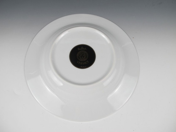 Versace Rosenthal Medusa soepkom met rode rand, 22,5 cm – Tafelwaar, Porcelain (photo 3 of 5)