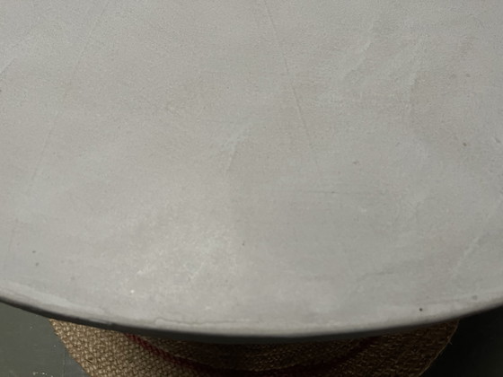 Image 1 of Beton Ciré tafel met stalen poot. 