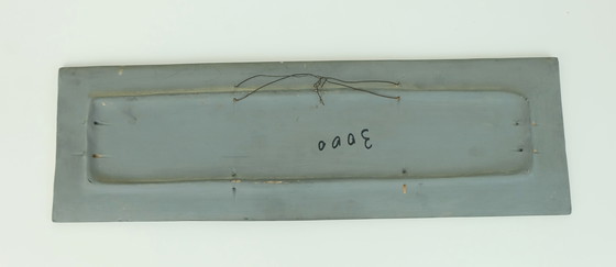 Image 1 of Mid Century Modern Wall Plaque with Still Life 1950s