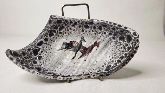 Céramique - Ravier Vallauris Jean Austruy – Vaisselle, Porcelain, Ceramic, Vintage (photo 4 of 7)
