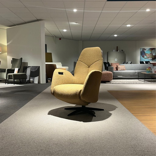 Gealux 8230 relaxfauteuil – verstelbare relaxstoel, Plastic, Textile
