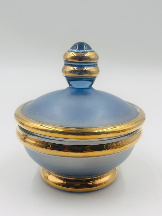 Image 1 of Set da toilette Baccarat blu cielo