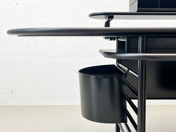 Image 1 of Johnson Wax desk model 617 by Frank Lloyd Wright for Cassina, 1992s