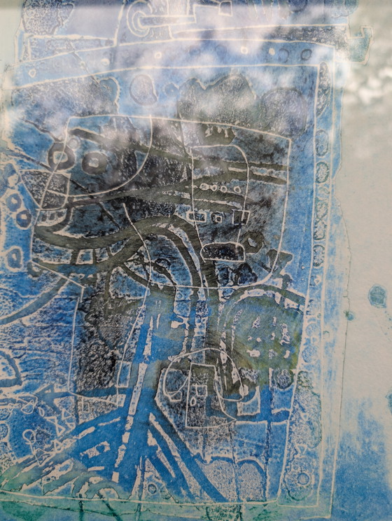 Beautiful Wood Print by Japanese Artist Shoichi Hasegawa. 43 of 110 Pieces, Signed – Lithographs & prints (photo 8 of 10)