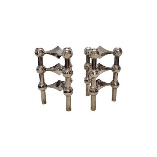 Candelabro modular Stoff Nagel vintage, años 60