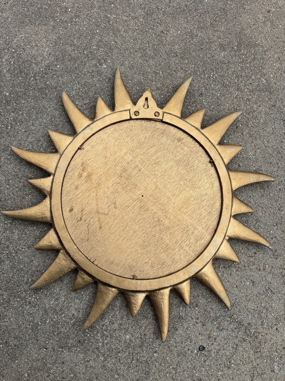 Image 1 of 1970s sunburst mirror