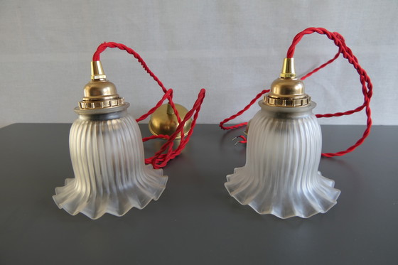 Image 1 of Sfeervol tulpvormig hanglampje