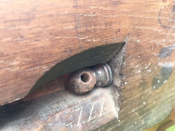 Image 1 of Letto con struttura in stile Luigi XV | 130x190