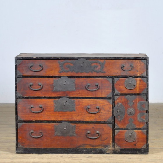 Image 1 of Commode japonaise Tansu, vers 1890