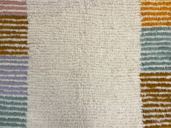 Image 1 of Berber Rug - 296 cm x 206 cm - colored Wool