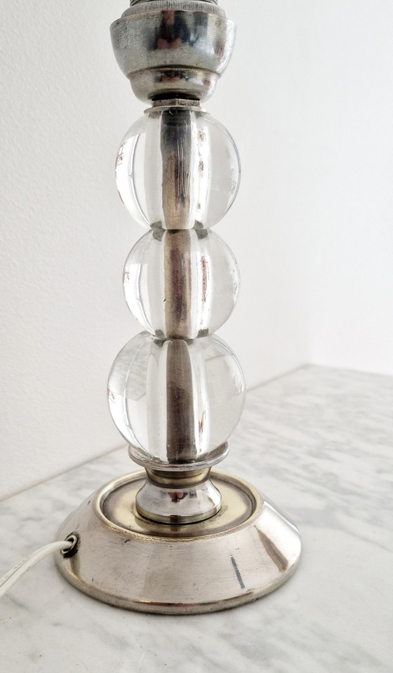 Image 1 of Lampada in stile Jacques Adnet degli anni &#39;50