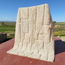 Tappeto berbero marocchino in lana naturale, 250 cm x 250 cm