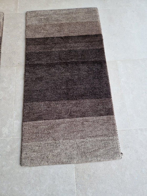 Image 1 of 2 tappeti India Gabbeh S-07/Grigio + certificato