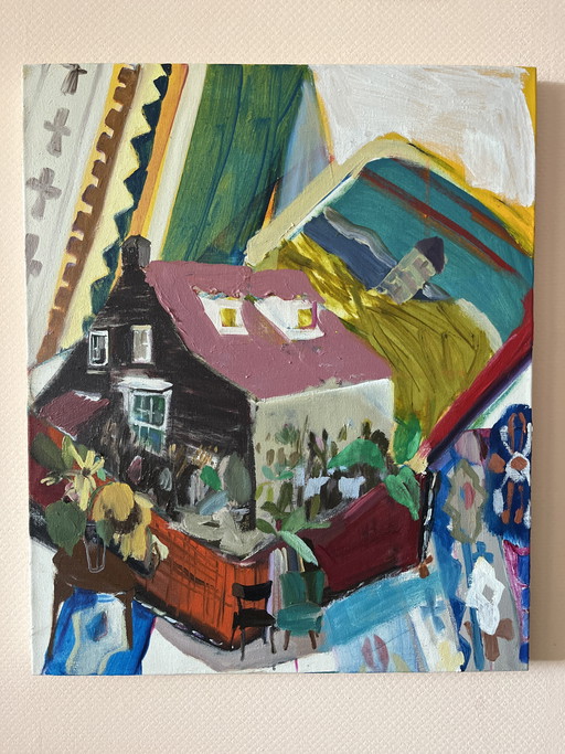 Painting by Andrea Freckmann