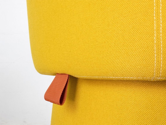 Haworth Openest Armchair and Pouf, designed by Patricia Urquiola, Textile, Yellow, Modern (photo 12 of 12)
