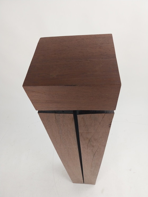 Image 1 of 1 x Hartholzsäule pies die Ställe 1980er Jahre