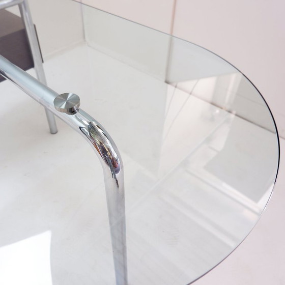 Image 1 of Escritorio de vidrio Mirto Zocca de Tisettanta Halifax - años 80