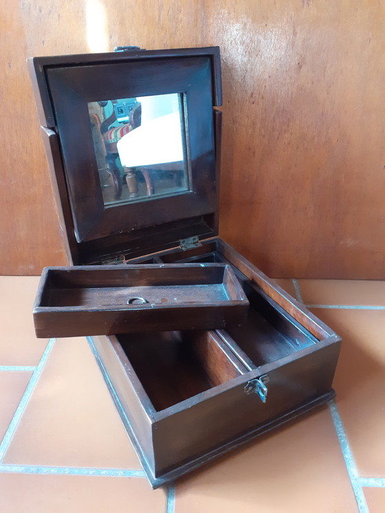 Image 1 of Jewelry box with mirror