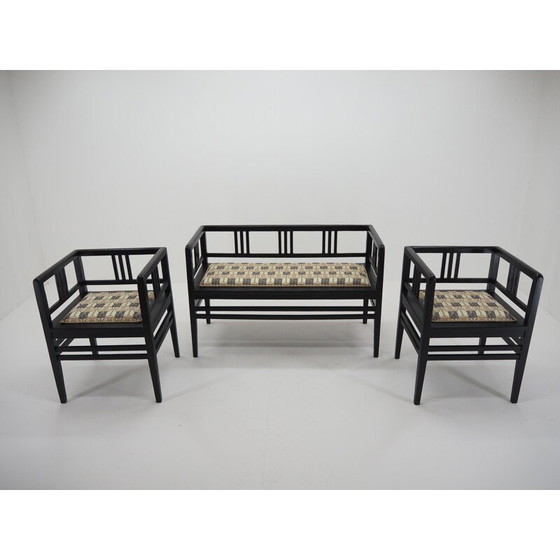 Image 1 of Vintage twin art nouveau sofa, Austria 1890