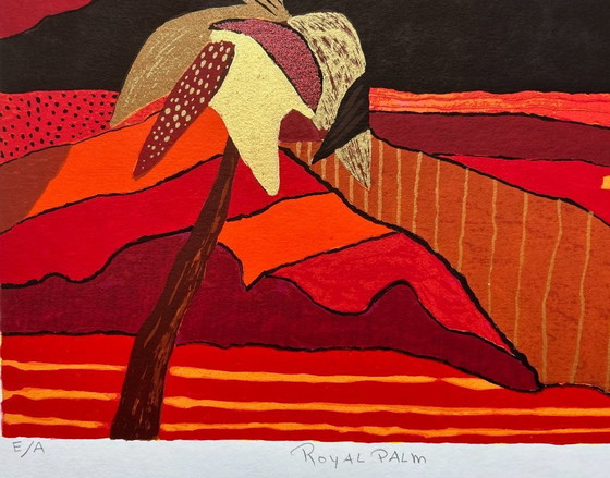 Image 1 of Screen print Ronald Boonacker - Royal Palm