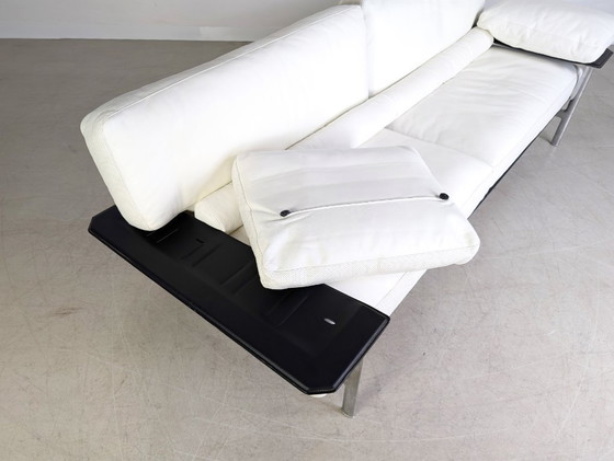 Image 1 of B&B Italia Sofa Diesis Leder weiß Couch Antonio Citterio Paolo Nava