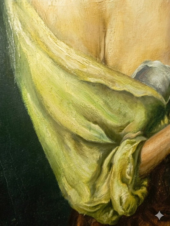 Image 1 of Grandmaster OIL ON CANVAS - "Young Spaniard" (Leo Van Baelen, 117 x 94 cm