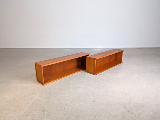 Image 1 of Scaffale a parete di metà secolo P.B. Lútherson P.B. Lútherson Teak