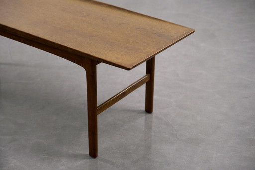 Vintage Mid-Century Scandinavian Modern Teak Frisco Coffee Table by Folke Ohlsson for Tingströms, 1960s