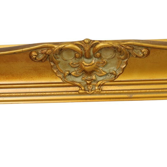 Image 1 of Large Gold-Colored Pine Frame 94cm