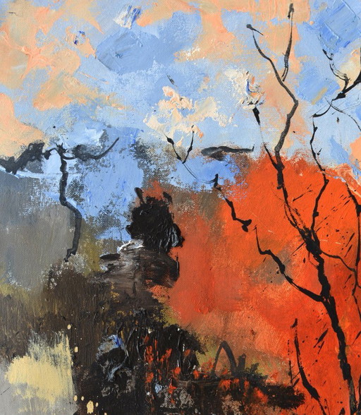 Abstract Autumn Landscape