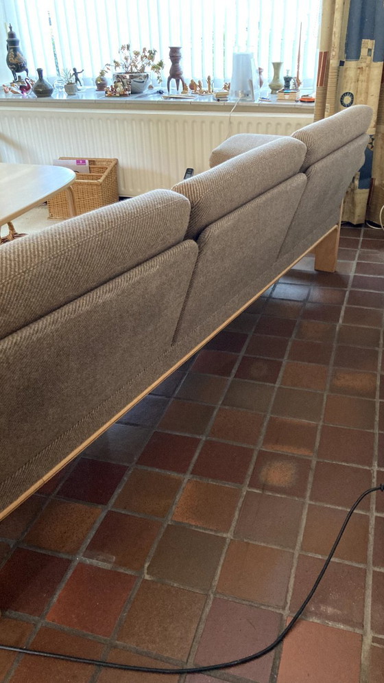 Image 1 of Sofa 3-seater, matching Swedese armchairs