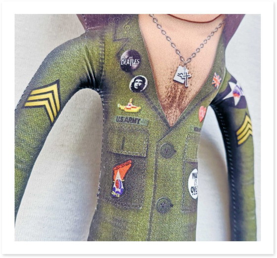 Image 1 of John Lennon-cadeau | Beatles-woondecoratie | Kunstpop voor verzamelaars | Premium cadeau voor muziekliefhebbers