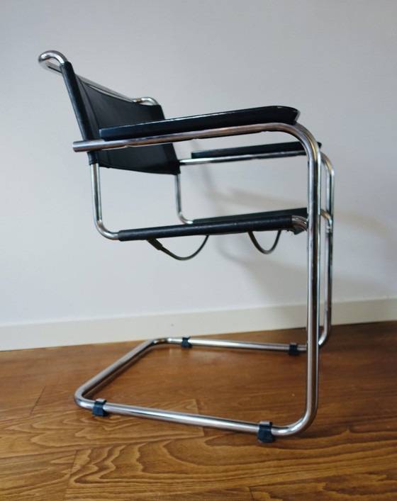 Image 1 of 4x Thonet S34 Mart Stam Bureaustoelen