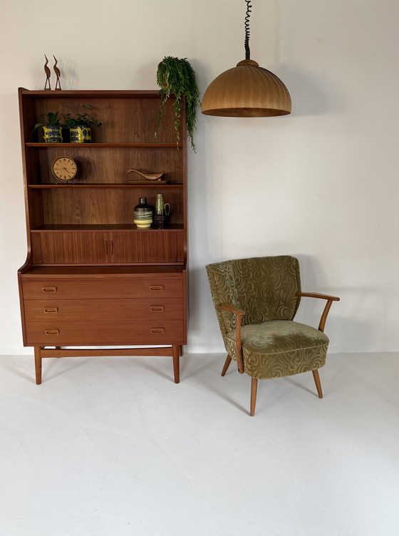 Image 1 of Lampada a sospensione vintage a stecche, Hans Agne Jakobsson anni '60