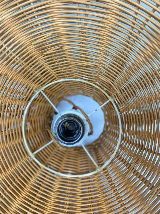 Vintage wicker pendant light – Pendant lamps, Rattan (photo 14 of 18)