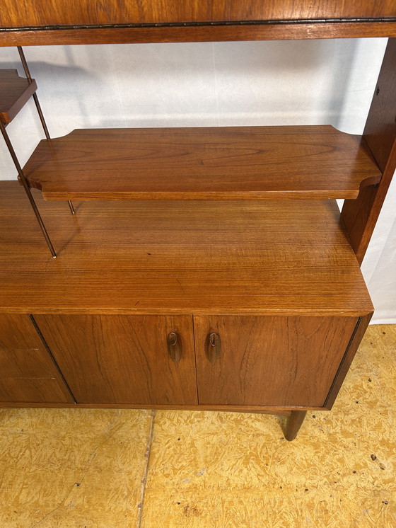 Image 1 of Mid-Century Retro Vintage Teak Room Divider by G Plan – ‘Brasilia’ Range, 1960s  Designed by Victor Wilkins | Stylish & Function