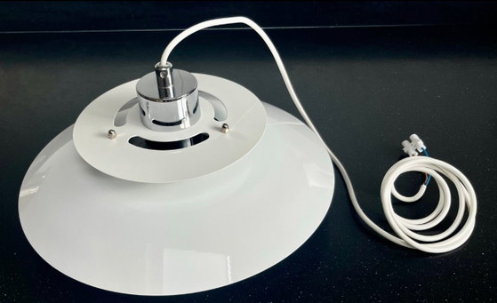 Iconic vintage Danish Design: Halo "Sørup" Pendant lamp – Halo Design, Aluminium (photo 6 of 11)