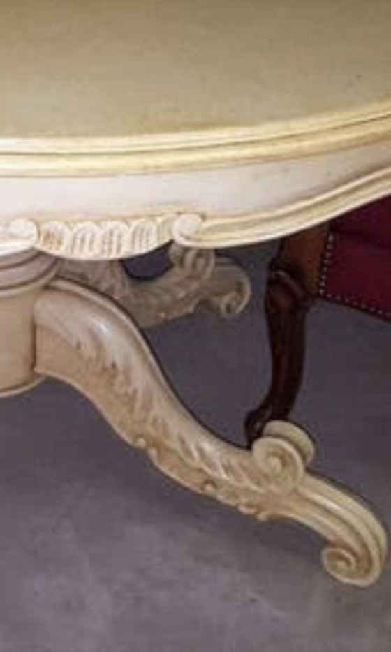 Image 1 of Room dining table with 6 chairs