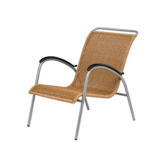 Image 1 of Un'opportunità unica per acquistare quattro sedie originali Gispen 404, un progetto iconico di Willem Hendrik Gispen - un