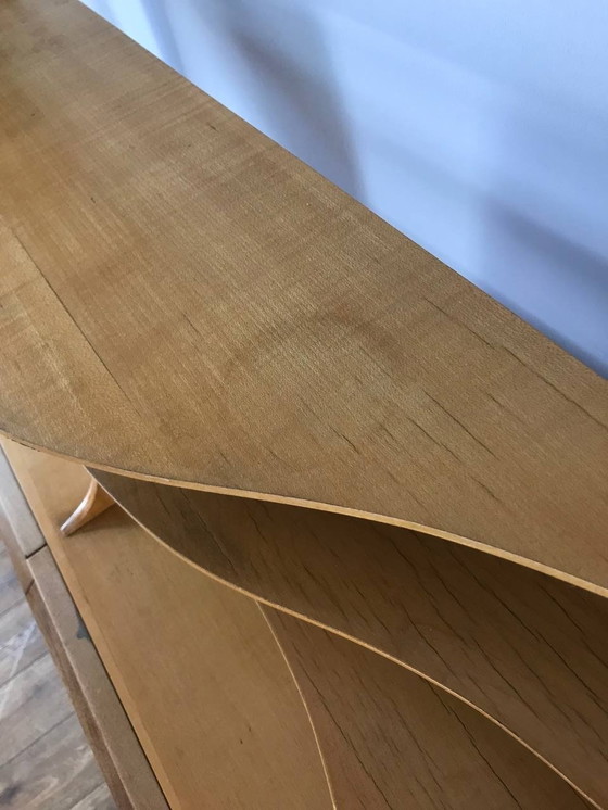 Image 1 of Unique piece crafted by a master cabinetmaker: Mid-Century secretary desk (teak & mahogany)