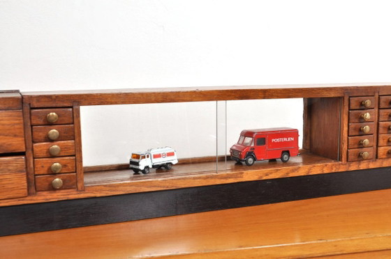 Vetrina da Banco Antica in Rovere, Anni '10 – Vetrine, Wood, Vintage (photo 12 of 16)