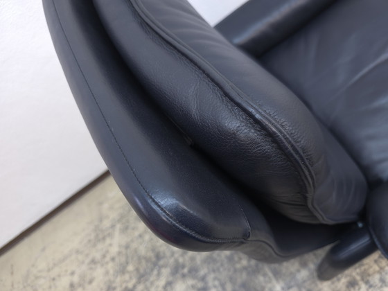 Image 1 of De Sede ds 61 Armchair with Footstool Designer Armchair Leather Armchair Chair Paris