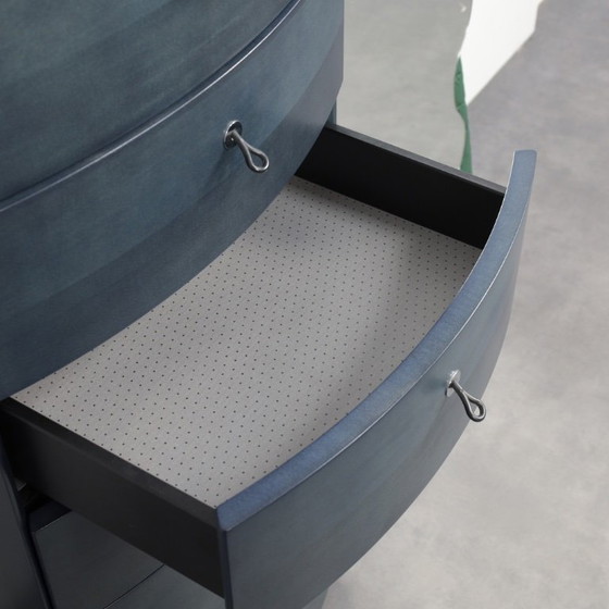 Image 1 of Postmodern Entryway Cabinet with Mirror and Coat Rack, Italy, 1980s