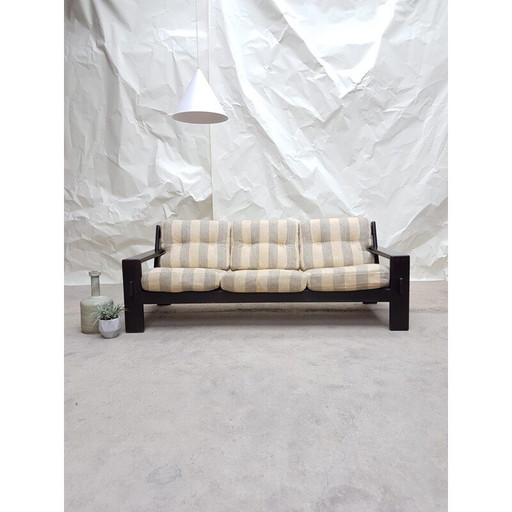 Divano vintage in rovere di Asko, finlandese 