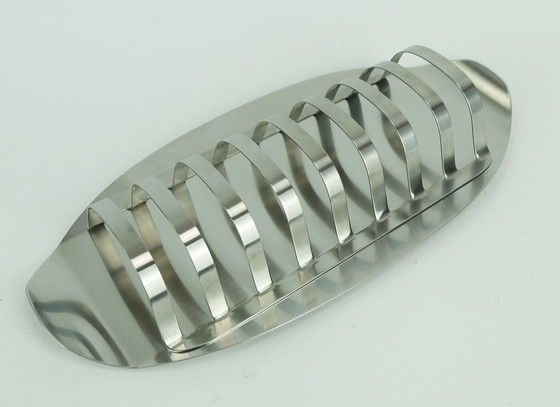 Image 1 of cromargan porta-toast in acciaio inox WMF 1960s