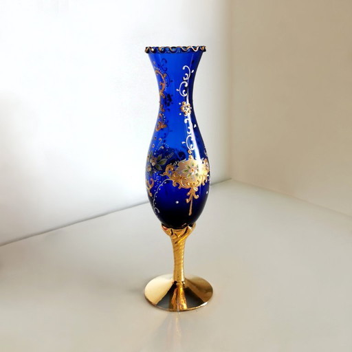 VASS VENEZIANISCH IN MURANO KRISTALL
