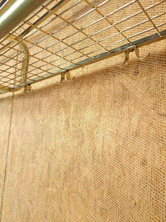 Image 1 of Porte-manteau XL Habo de Suède, couleur or avec crochets, n° 13